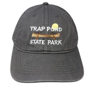 Jacobson Hat Trap Pond State Park Gray One Size Baseball Cap Strapback Canoe